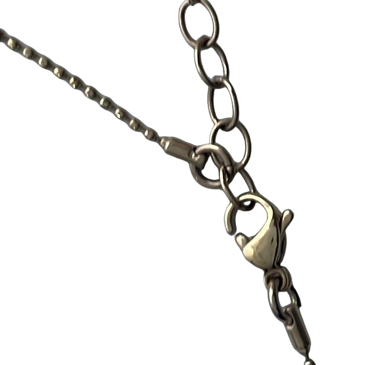 FolliFollie(フォリフォリ) ネックレス美品 - ゴールド×クリア ハート