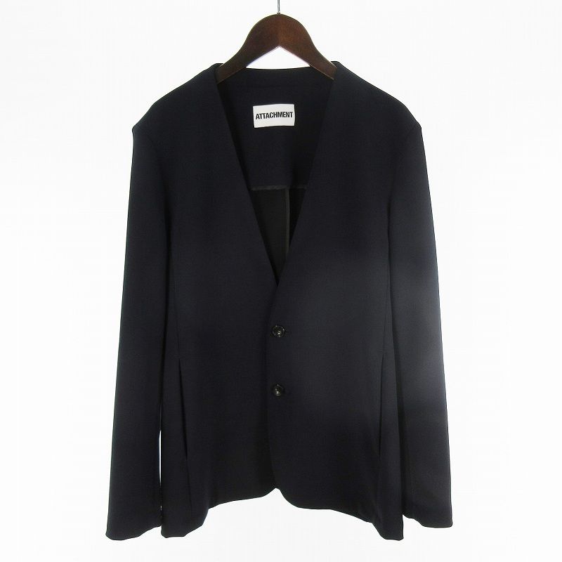 アタッチメント ATTACHMENT セットアップ 上下 ストレッチ ダブル