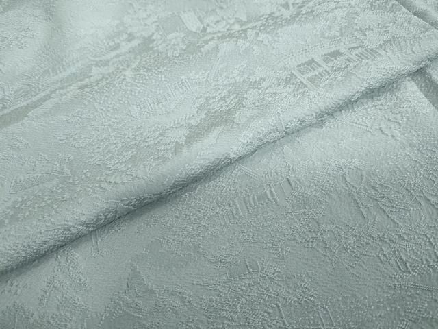  平和屋着物 上質な色無地 寿光織 近畿紀行 ふるさと 湊鼠色 さが美扱い 反端付き 正絹 ud 色無地 着物