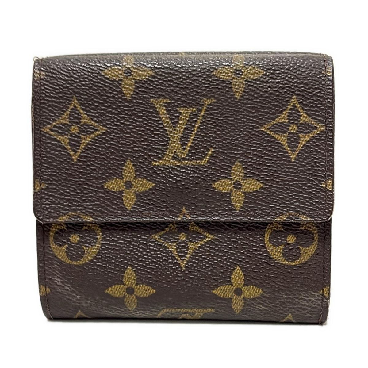 LOUIS VUITTON(ルイヴィトン) Wホック財布 モノグラム ポルトモネビエ