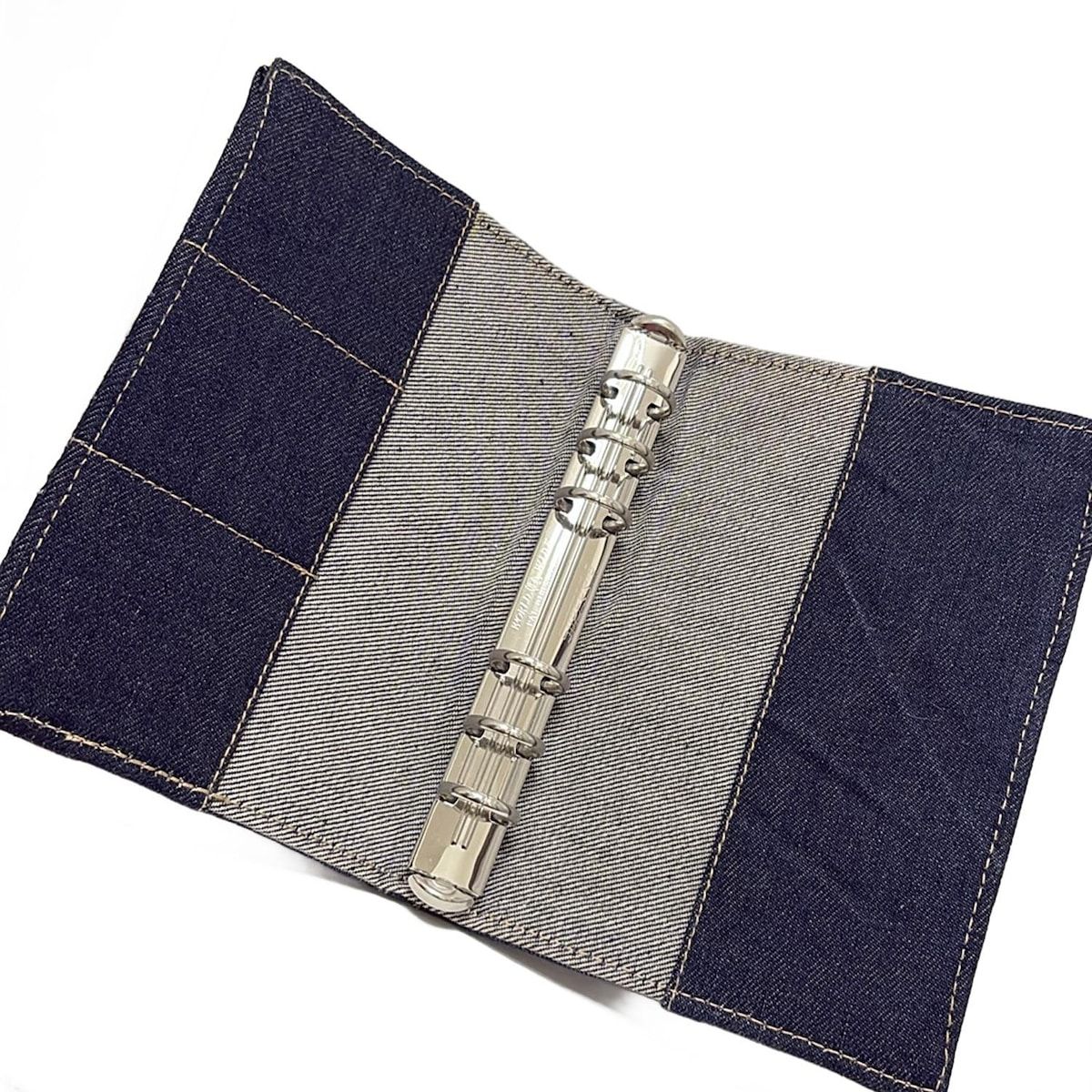 ダークネイビー ジーンズモチーフ