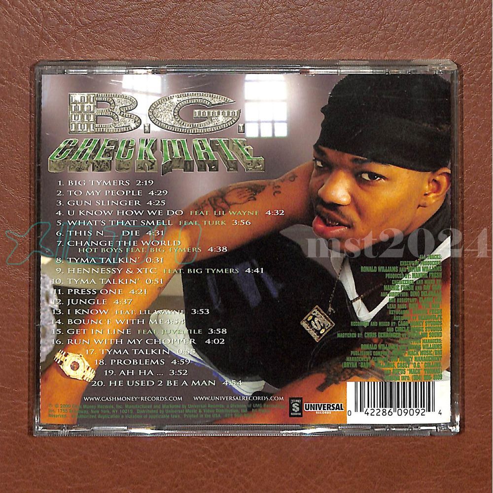 G-RAP/GANGSTA】B.G. /CHECKMATE [2025/12] - メルカリ