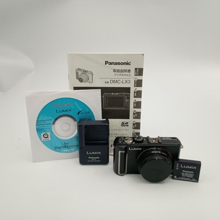 Panasonic LUMIX 小売 DMC-LX3 ブラック コンパクトデジタルカメラ