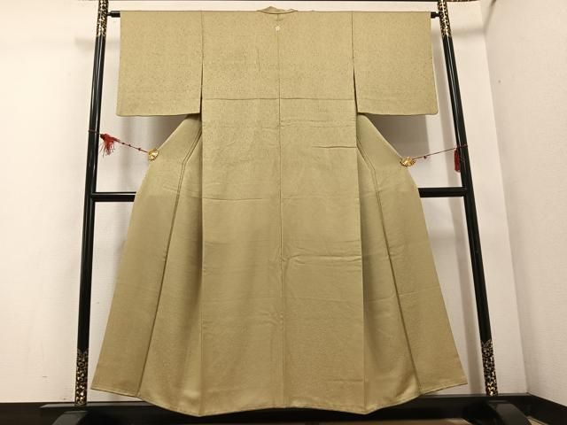 平和屋着物 上質な色無地 木蘭色 正絹 ph