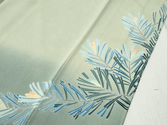 草花文 暈し染め