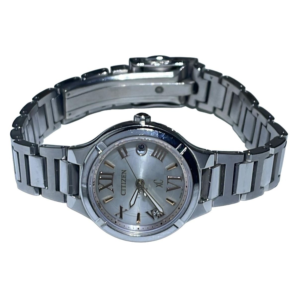 CITIZEN シチズン 腕時計 XC クロスシー H 058-T 020251 レディース エコドライブ 電波 シルバー