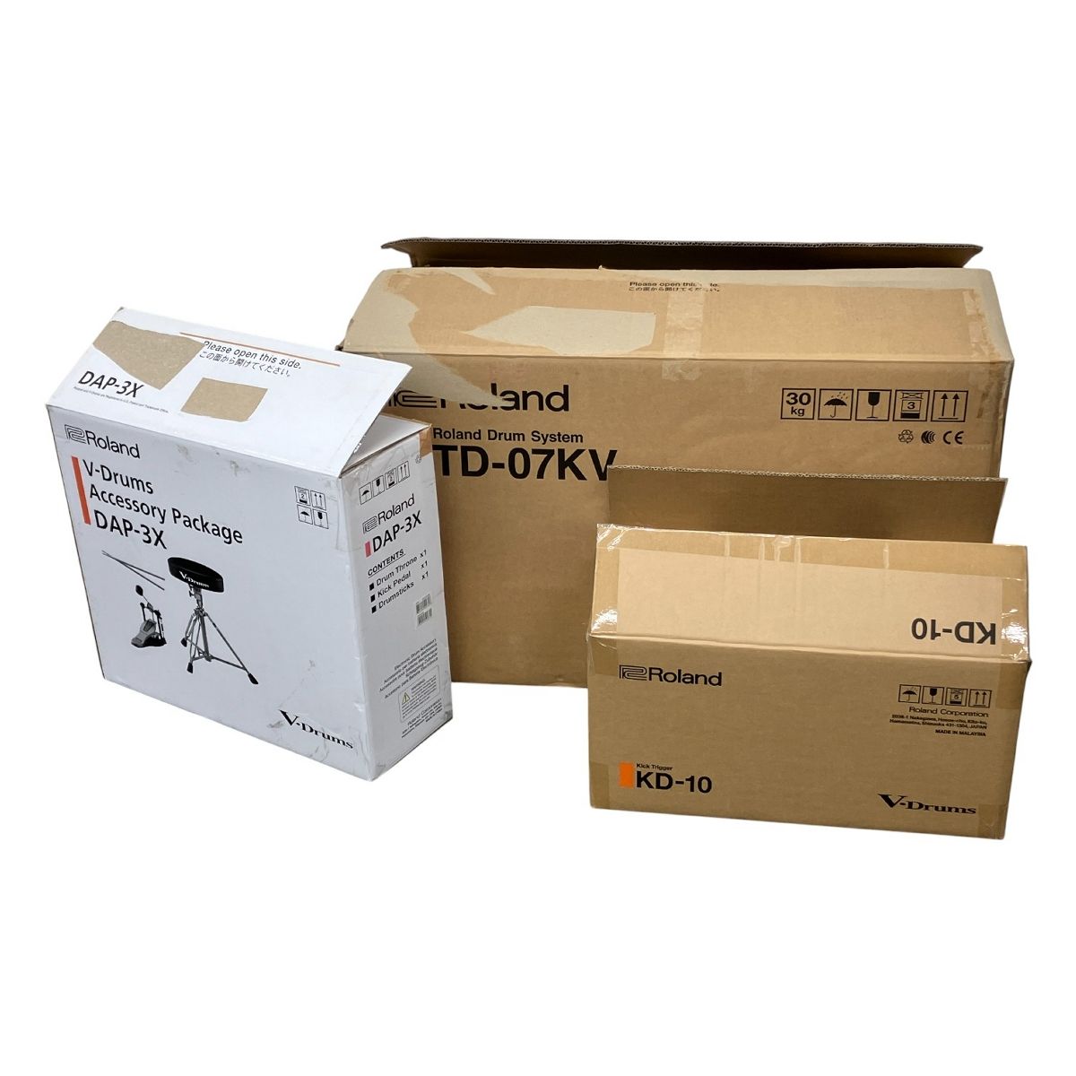 Roland ローランド V Drums TD 07 KV シングルフル セット