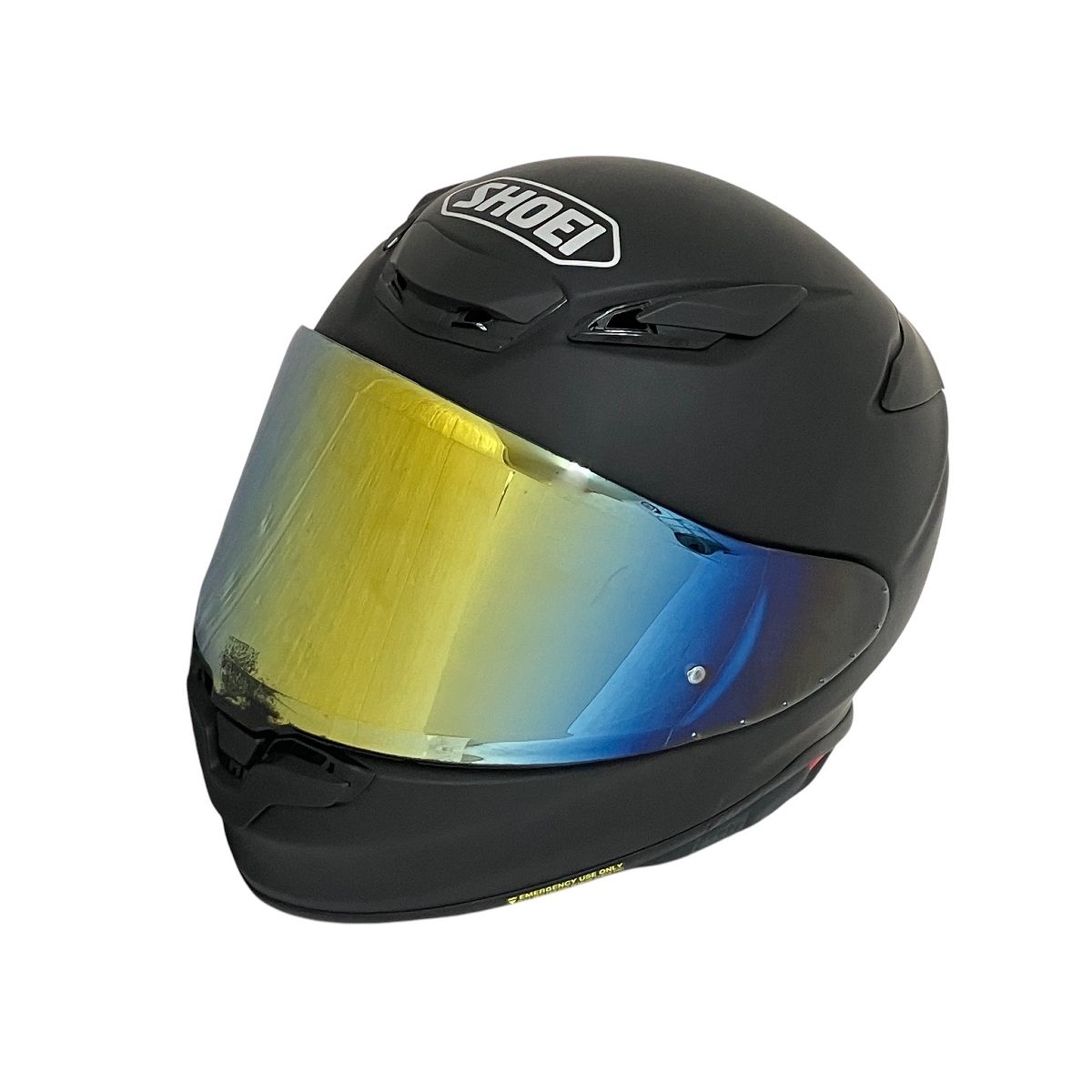 SHOEI X 8 フルフェイスヘルメット マットブラック 製バイク用 ヘルメット Mサイズ インカム M 1 S付き