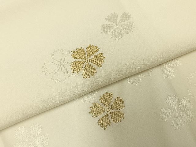 平和屋着物○長襦袢 袷 舞桜文 金糸 正絹 逸品 AABE5449fy - メルカリ