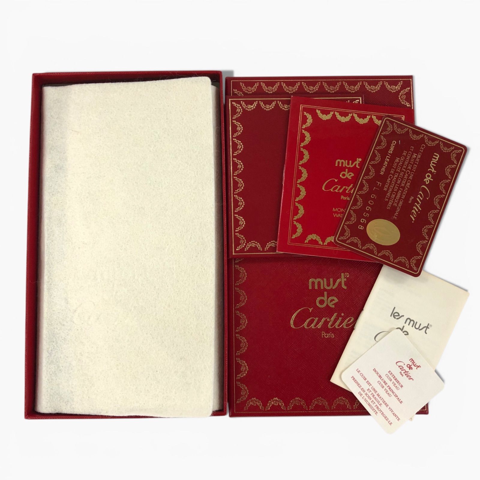 未使用 Cartier カルティエ パンテール ドゥ カルティエ フラップ 