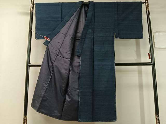 平和屋着物 男性 紬 アンサンブル 霞文 正絹 vp