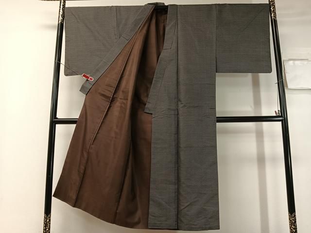 平和屋着物 男性 本場大島紬 アンサンブル 100亀甲 総詰め 正絹 vp