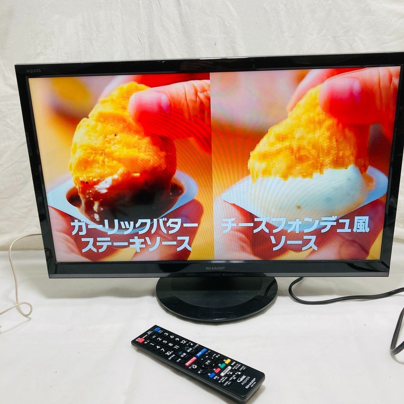 SHARP AQUOS 液晶カラーテレビ 2T-C24AD 24V 21年製 動作品 - メルカリ