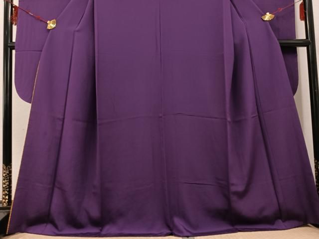 葡萄色 正絹