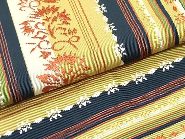 半幅帯 唐織