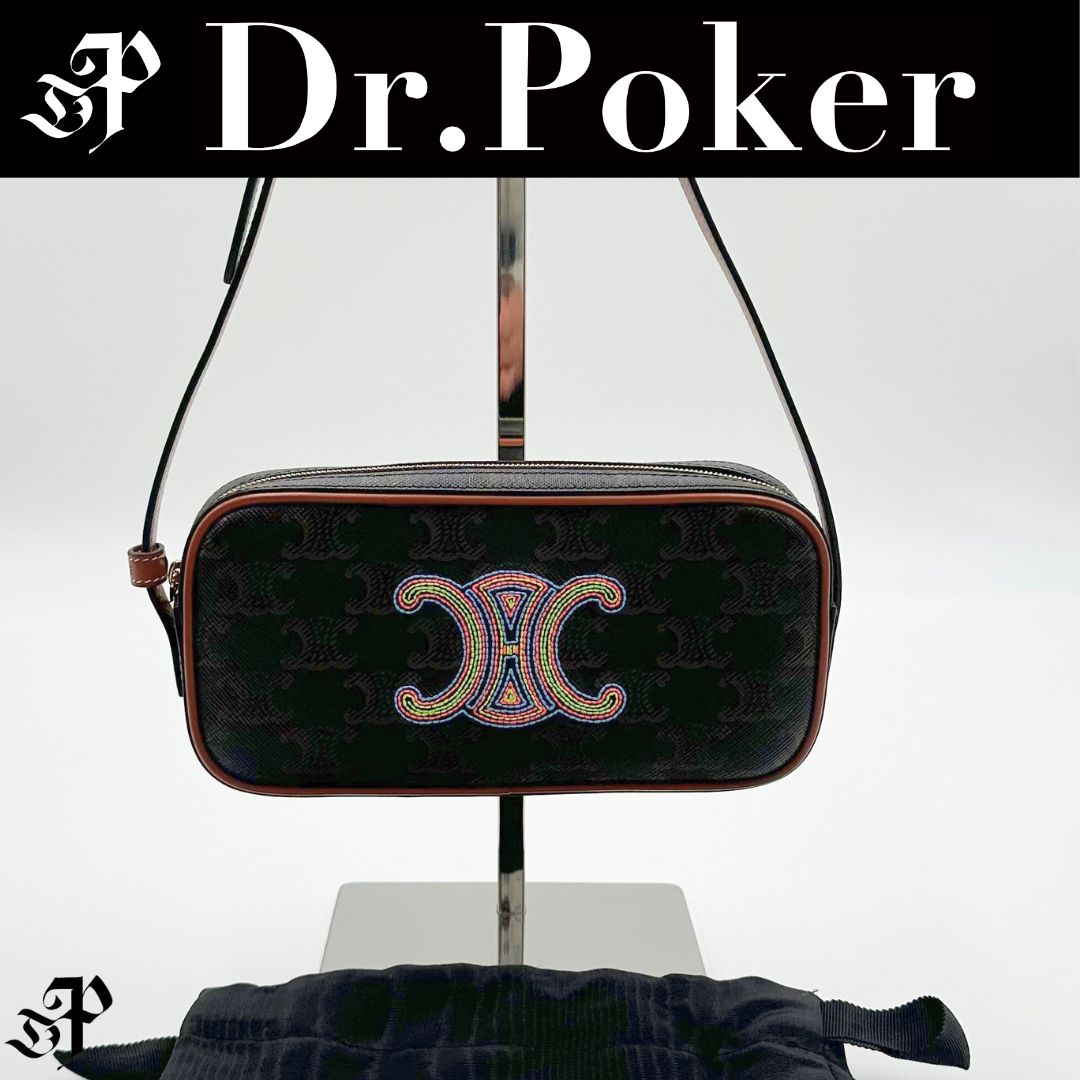 CELINE　セリーヌ　バッグ　ミニカメラバッグ　 キュイルトリオンフ CELINE（セリーヌ） キュイル トリオンフ ミニカメラバッグ ブランド