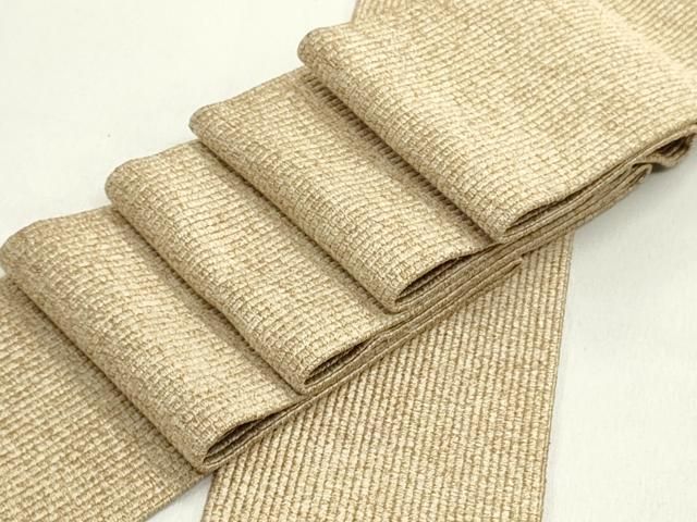 平和屋着物 男性 本場筑前博多織 角帯 間道 正絹 ob