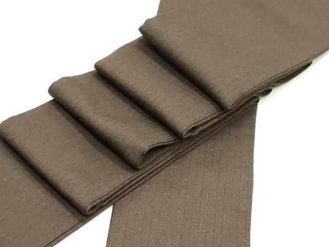 平和屋着物 男性 角帯 間道 憲法色 正絹 ob