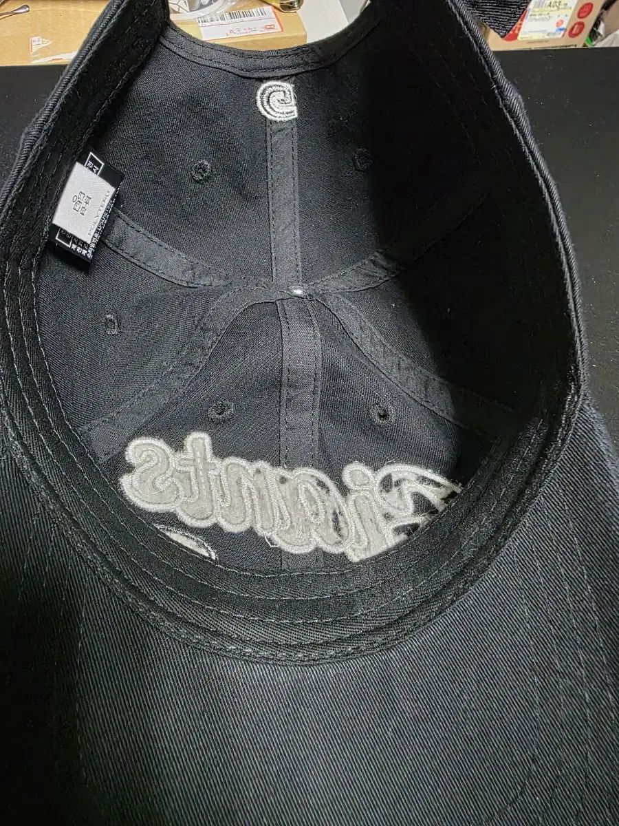 POLYTERU X ロッテ ジャイアンツ コラボ ベースボールキャップ ブラック