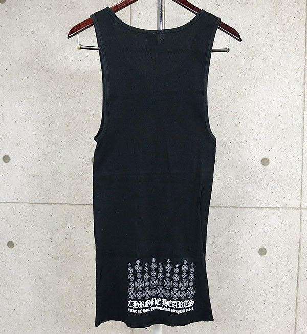 CHROME HEARTS 銀座店 クロムハーツ バックCHプラス リブタンクトップ