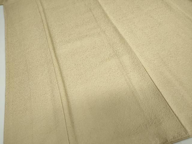 平和屋着物○上質な色無地 霞地紋 桑染色 正絹 逸品 未使用 DAAZ7902ud