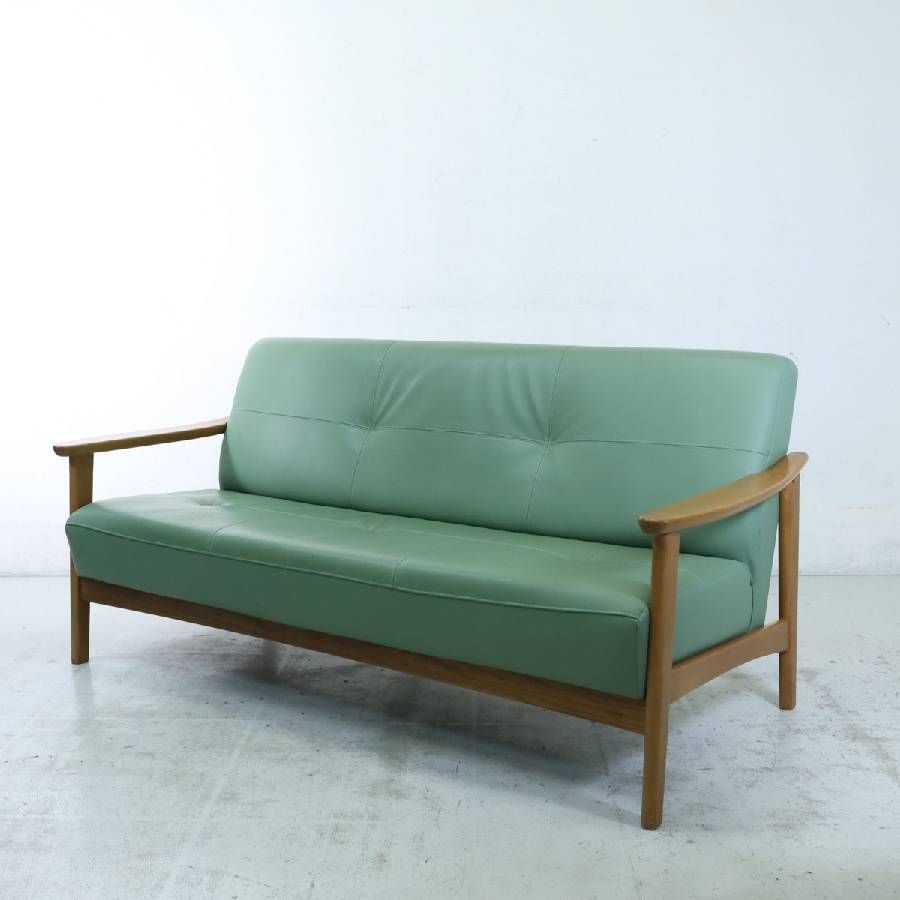 本革レザー グリーン系