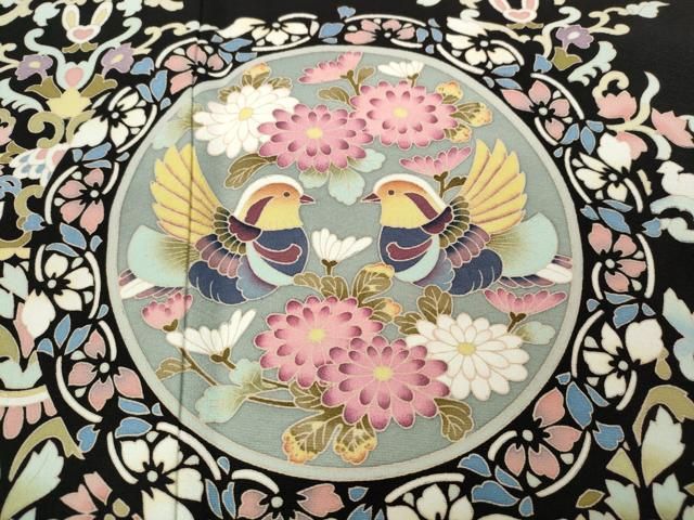 豪華黒留袖 友禅