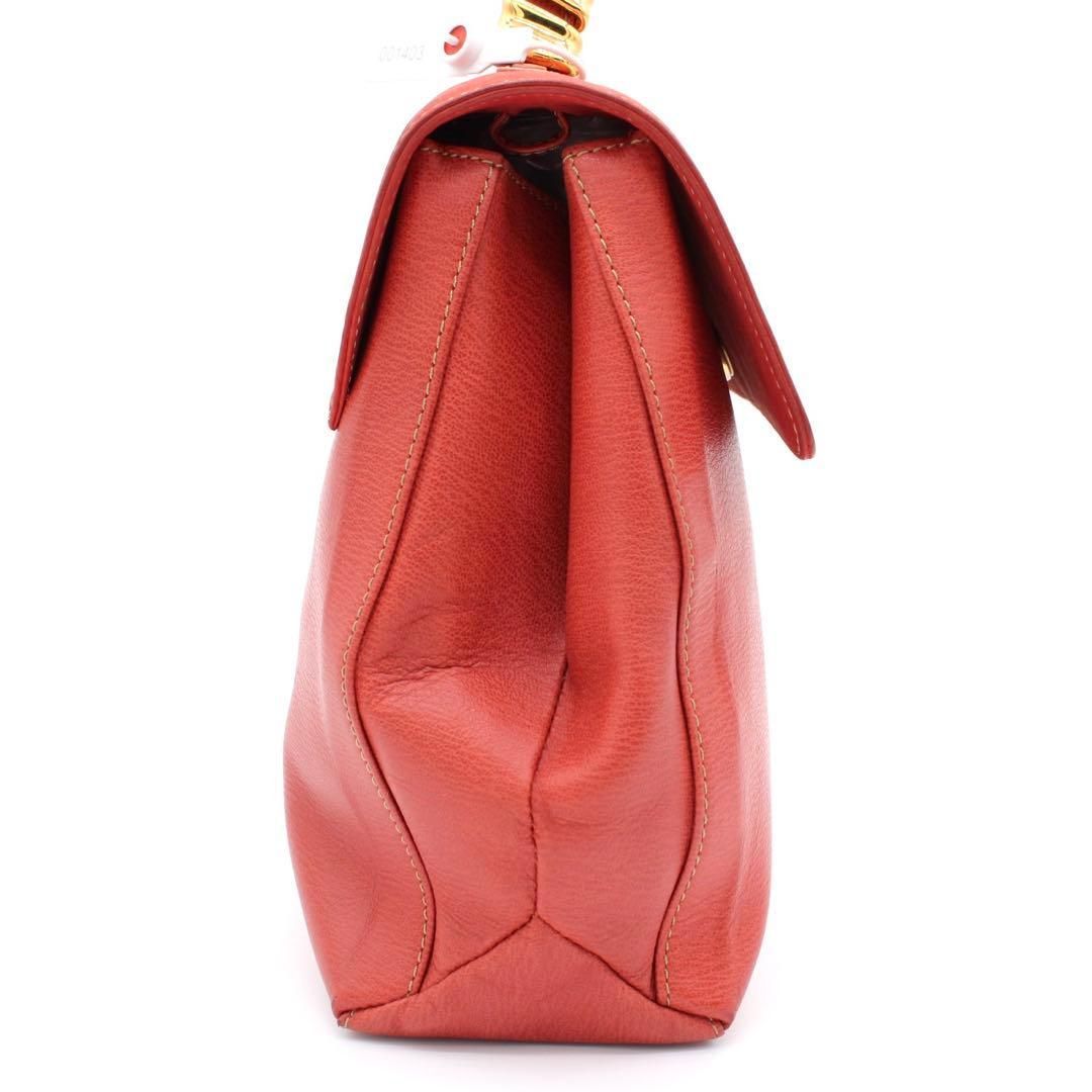 美品】LOEWE ロエベ ベラスケス 2way ハンドバッグ レザー レッド