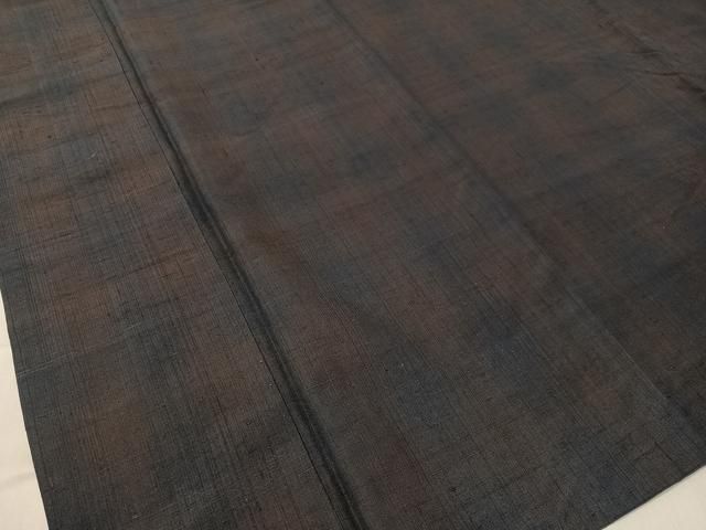  平和屋着物 上質な紬 霞文 正絹 vp 紬 着物