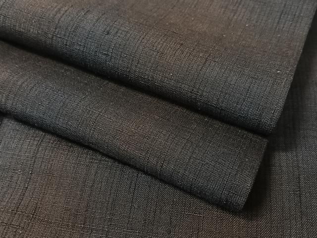 平和屋着物 上質な紬 霞文 正絹 vp