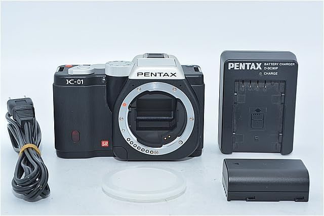 528 ショット数620回 PENTAX ミラーレス一眼カメラ K 01 ボディ ブラック BODY BK