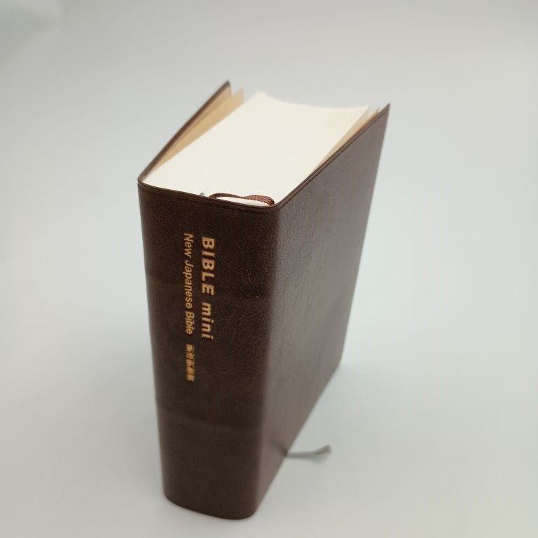 J13］④新改訳聖書 第3版 BIBLE mini ベージュ いのちのことば社