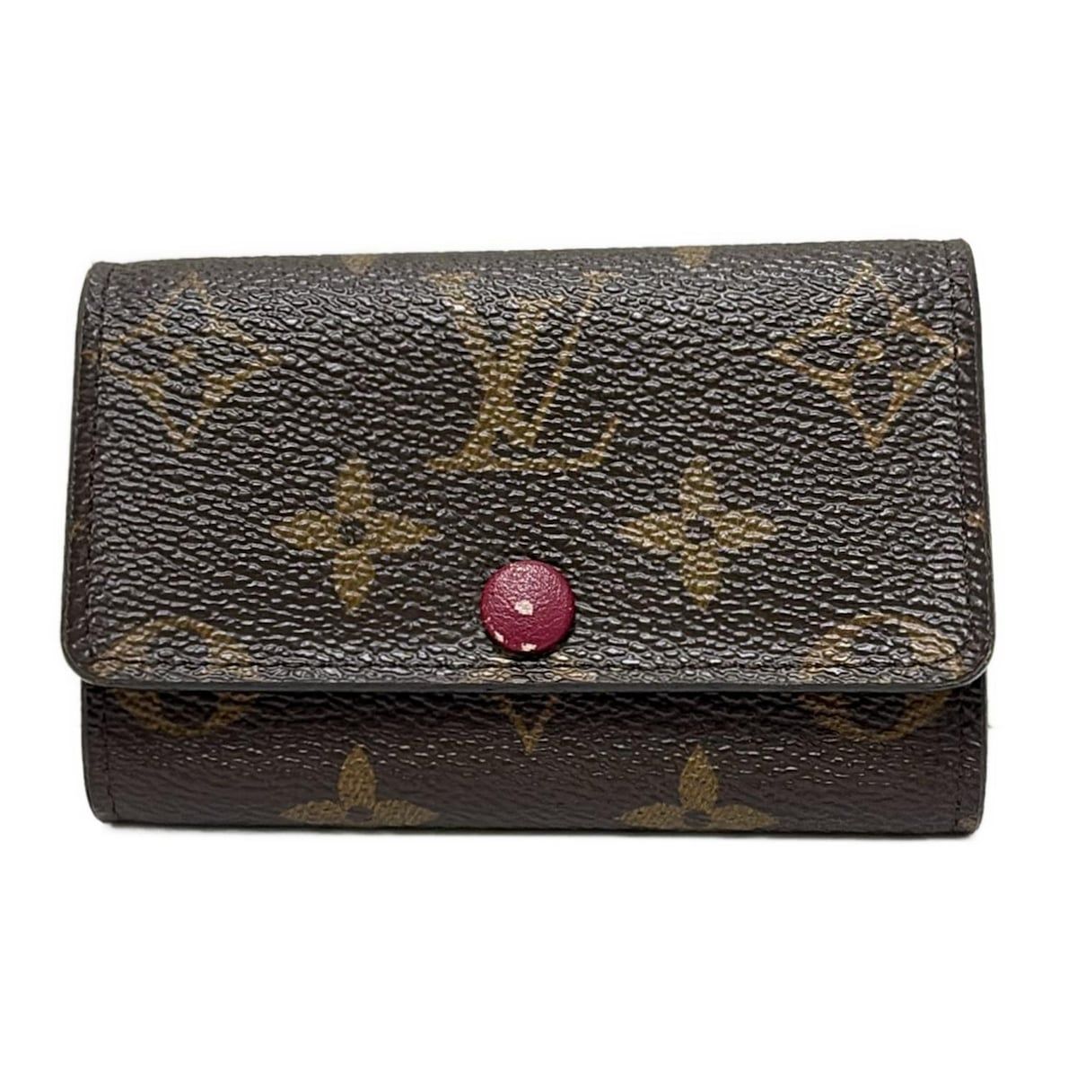 【美品】ルイヴィトン モノグラム ミュルティクレ6 フューシャ キーケース m60701-1.jpg