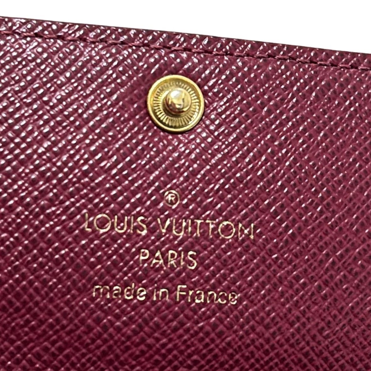  LOUIS VUITTON ルイヴィトン キーケース モノグラム ミュルティクレ6 M 60701 フューシャ イニシャル刻印 キーケース 小物