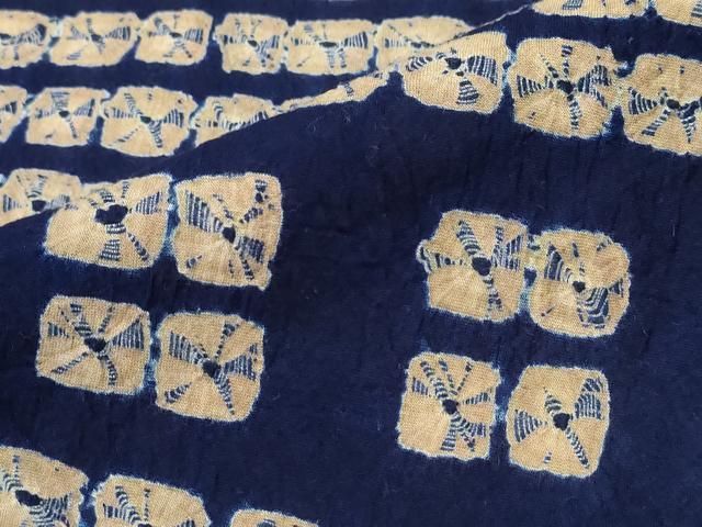 有松鳴海絞り 蜘蛛絞り