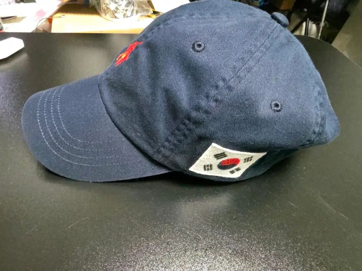 ポロ ラルフローレン ポニー 35周年 記念 モデル 太 旗 ベースボールキャップ ネイビー