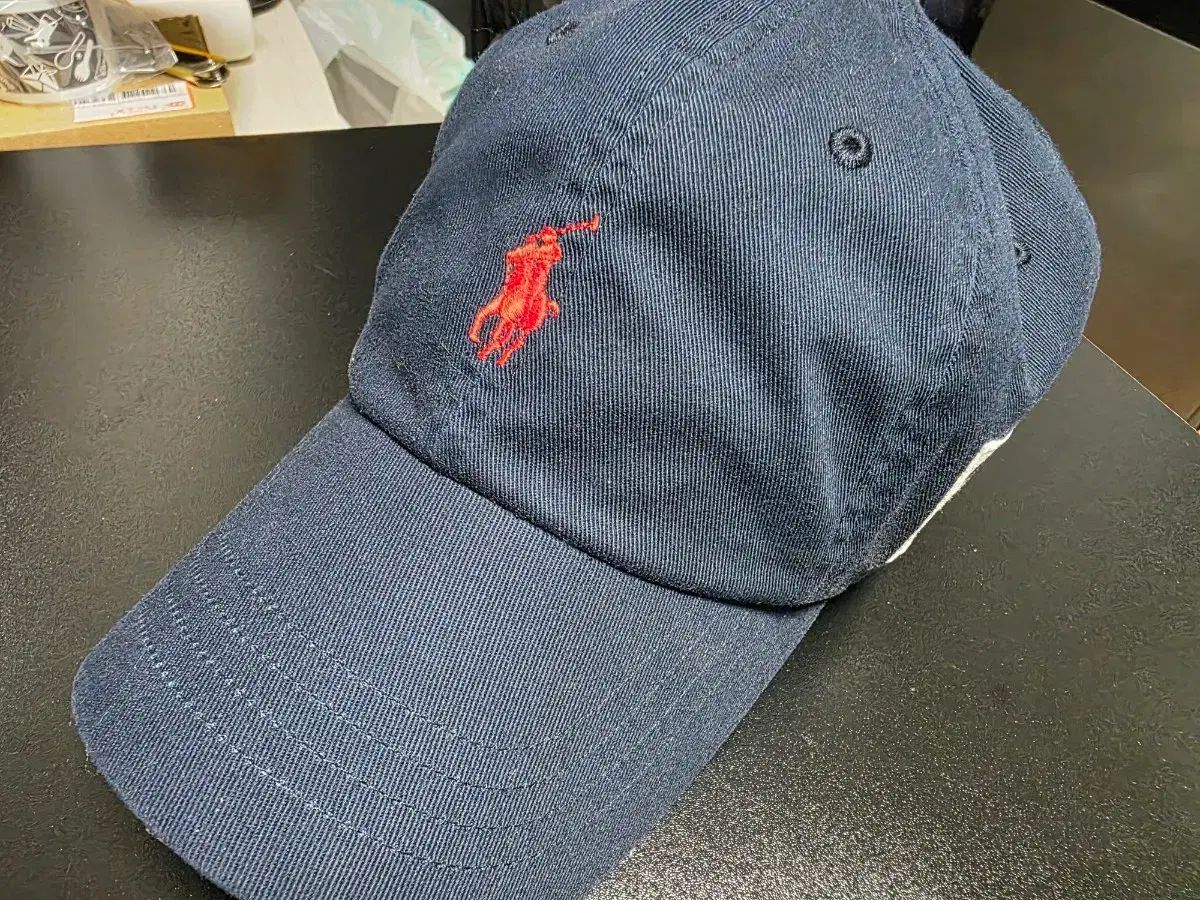 ポロ ラルフローレン ポニー 35周年 記念 モデル 太 旗 ベースボールキャップ ネイビー