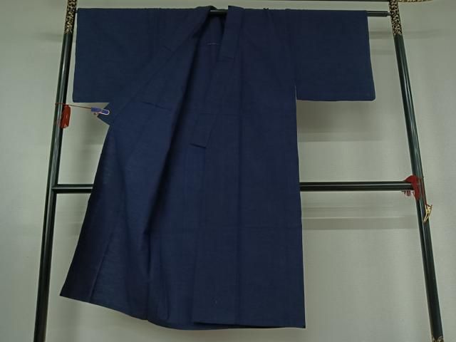 平和屋着物 男性 紬 単衣 アンサンブル 霞文 正絹 jh