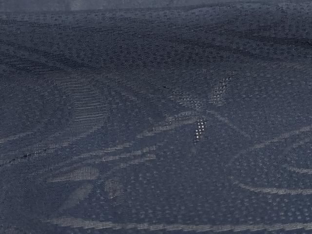 色無地 流水舞葉紋紗