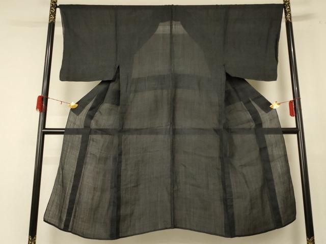 平和屋着物 夏物 重要無形文化財 本場宮古上布 男性 90亀甲 総詰め 苧麻 jd