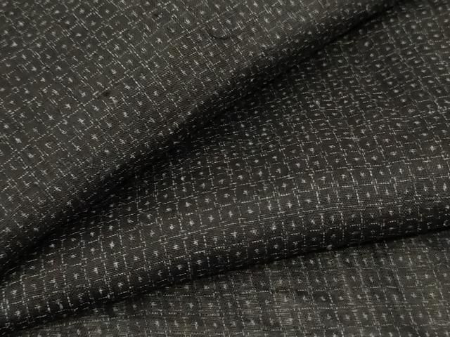 平和屋着物 夏物 重要無形文化財 本場宮古上布 男性 90亀甲 総詰め 苧麻 jd