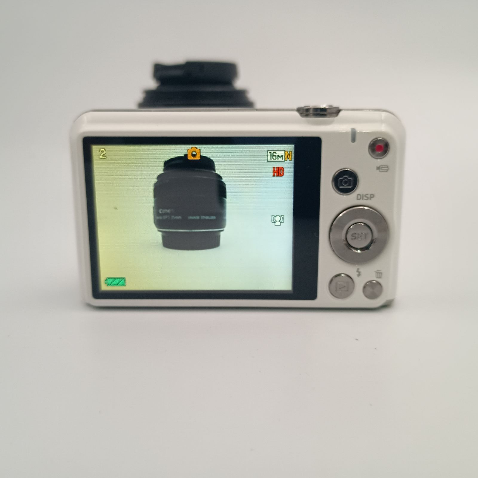 CASIO EXILIM EX-Z780 Compact DIGITAL Camera White 白 カシオ