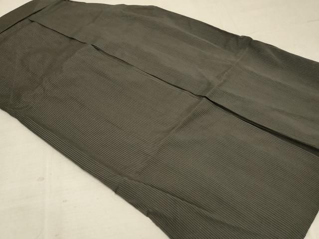 平和屋着物 夏物 男性 行灯袴 縞 正絹 jd