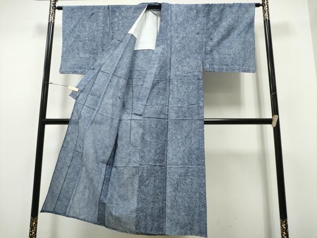 平和屋着物∴夏物 男性 浴衣 有松鳴海絞り 三浦絞り 綿 ng