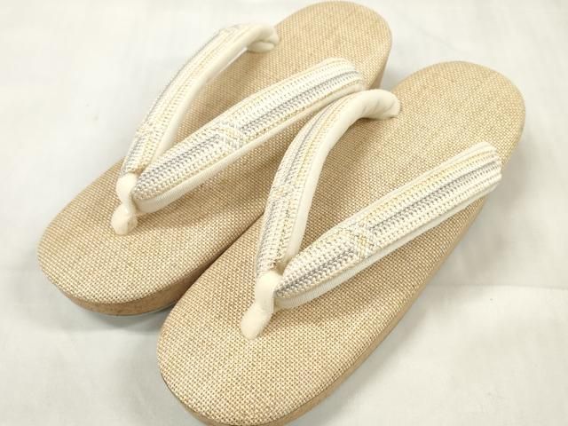 平和屋着物 夏物 和装小物 和装草履 履物 網代編み 楽艸 コルク zzz