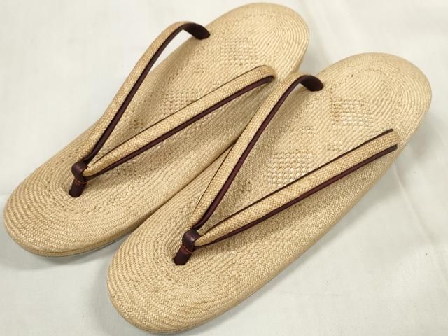 平和屋着物 夏物 和装小物 パナマ草履 履物 zzz