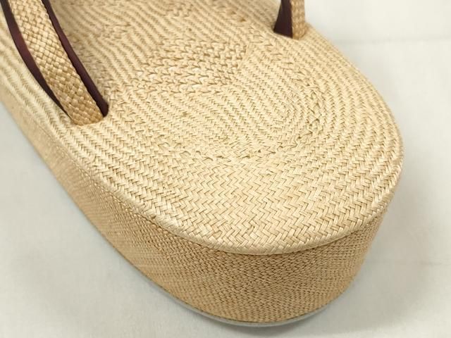  平和屋着物 夏物 和装小物 パナマ草履 履物 zzz 草履 和装履物