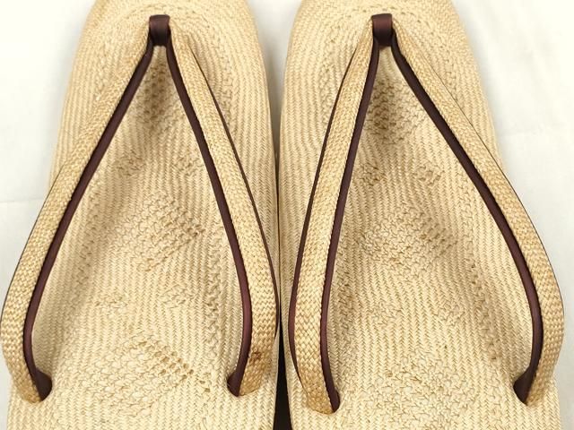 平和屋着物 夏物 和装小物 パナマ草履 履物 zzz