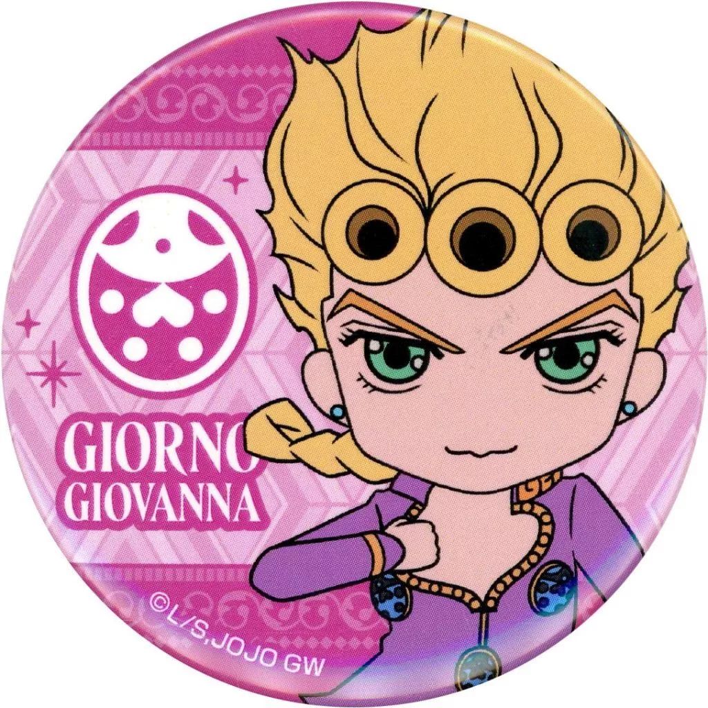 中古】バッジ・ビンズ ジョルノ・ジョバァーナ 「ジョジョの奇妙な冒険