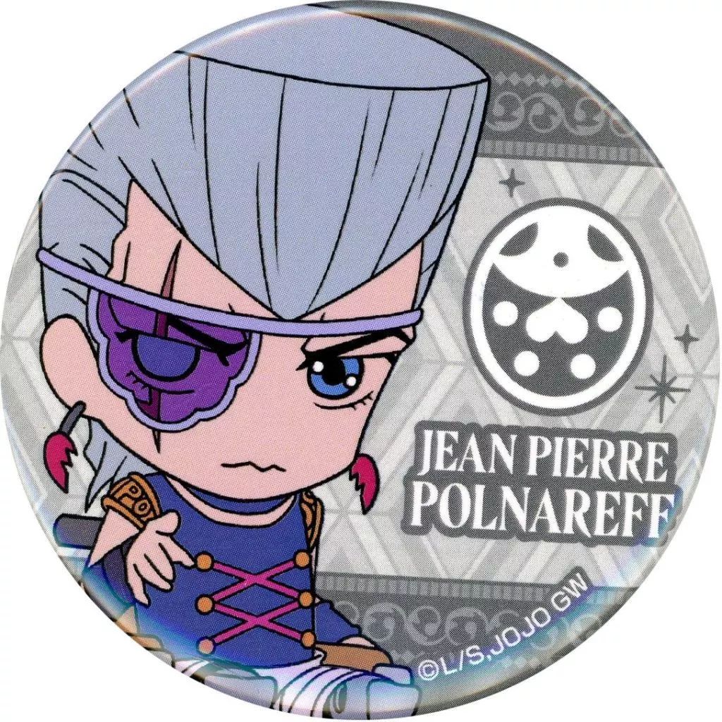 中古】バッジ・ビンズ ジャン・ピエール・ポルナレフ 「ジョジョの奇妙